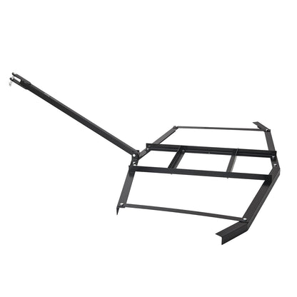 Drag Harrow, 74" Width Tow Behind Drag Harrow, Q235 Steel Driveway Grader with Adjustable Bars & Pin Hitch, Support up to 50 lbs, Tractor Driveway Harrow for ATVs, UTVs, Garden Lawn Tractors - Image 9