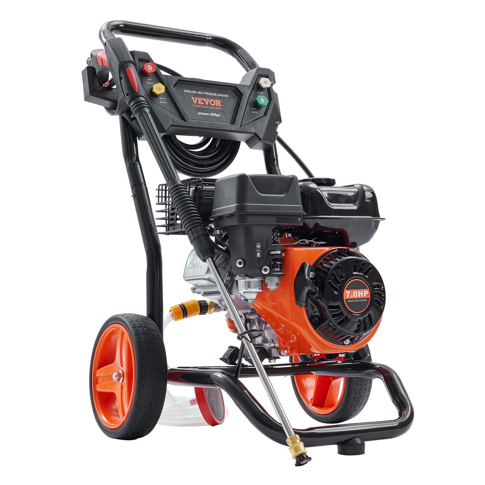 Gas Pressure Washer Gas Powered Washer 3400 PSI 2.6 GPM 210cc 5 Nozzles - Image 9