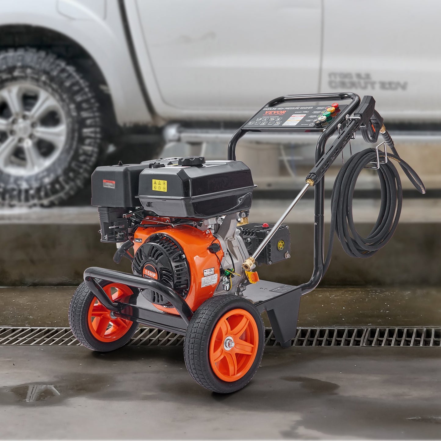Gas Pressure Washer Gas Powered Washer 4400 PSI 4.0 GPM 390cc 5 Nozzles - Image 8