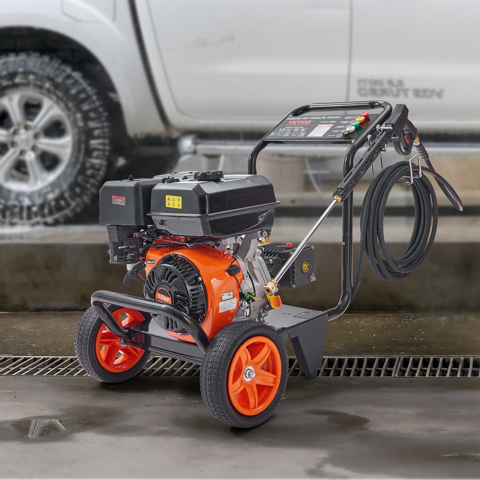 Gas Pressure Washer Gas Powered Washer 4400 PSI 4.0 GPM 390cc 5 Nozzles - Image 8