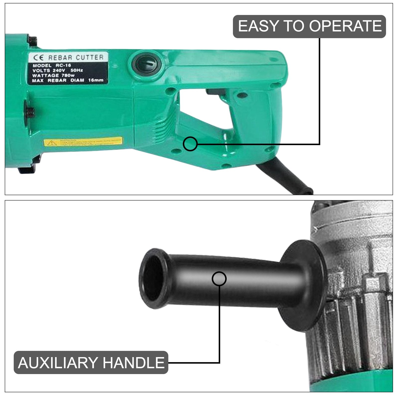 Electric Rebar Cutter 16mm Reo Steel Cutter Concrete Construction - Image 7