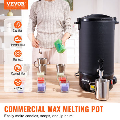 Wax Melter for Candle Making 10Liter Electric Pot Commercial or Home Use - Image 2