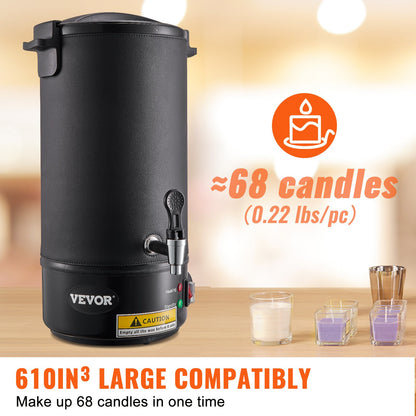 Wax Melter for Candle Making 10Liter Electric Pot Commercial or Home Use - Image 3