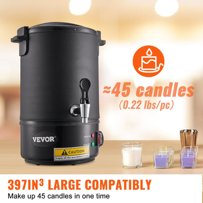 Wax Melter for Candle Making 6.5Liter Electric Pot Commercial or Home Use - Image 3