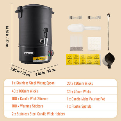 Wax Melter for Candle Making 6.5Liter Electric Pot Commercial or Home Use - Image 7