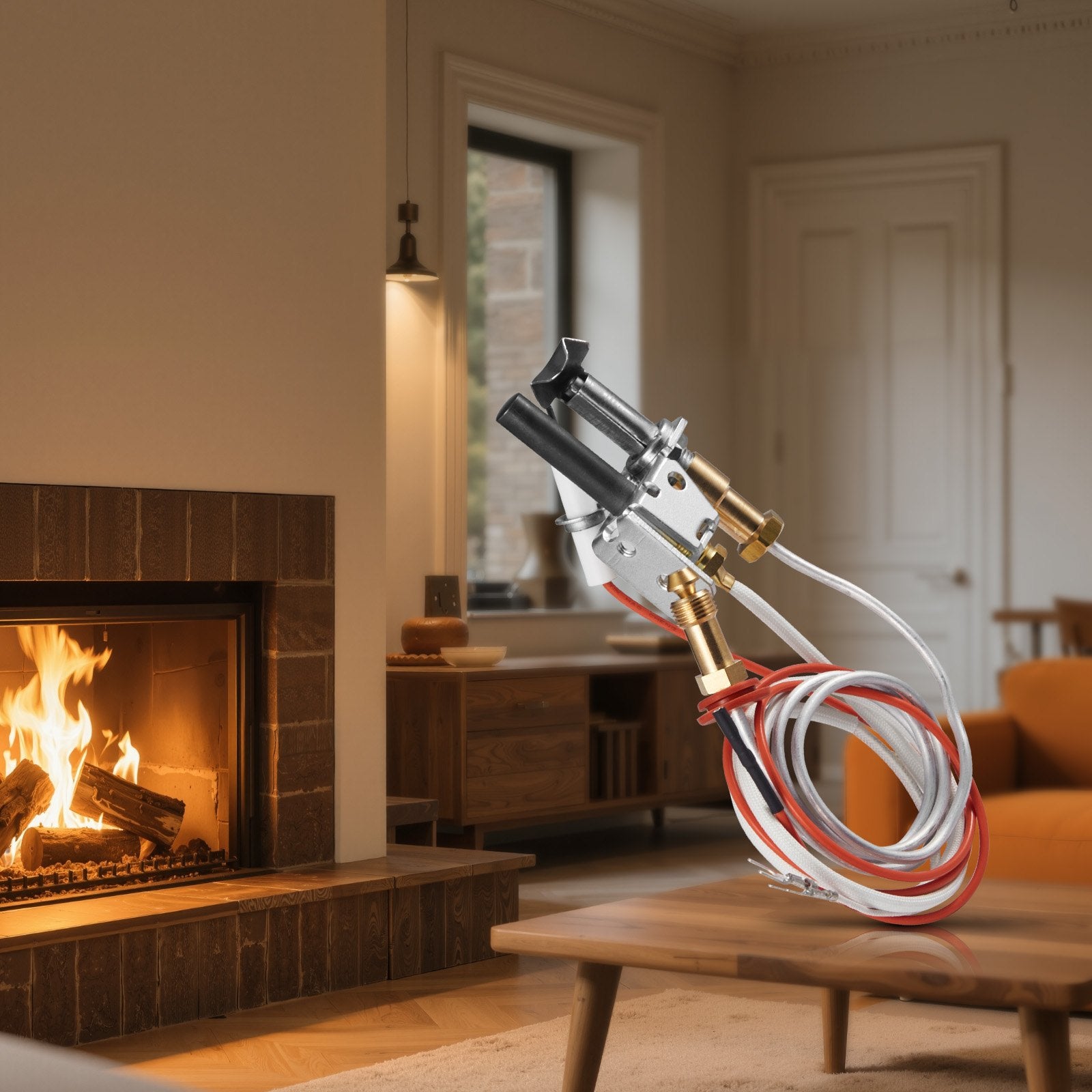 Gas Pilot Assembly, OE 446-512A, HSRV 446-512A, SRV 446-512A Fireplace Gas Pilot Assembly Kit, Natural Gas Ignition Replacement, Compatible with Heat & Glo, Heatilator, Lennox, Regency Models - Image 8