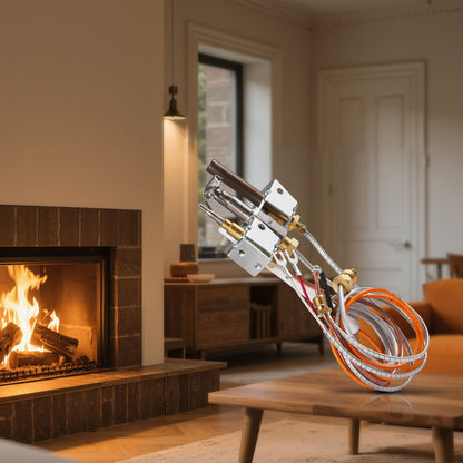 Gas Pilot Assembly, OE 4021-732, 25660 Fireplace Gas Pilot Assembly, Natural Gas Ignition Replacement with Pilot Tube, Thermocouple, Thermopile, Wires, Compatible with Heatilator Models - Image 8