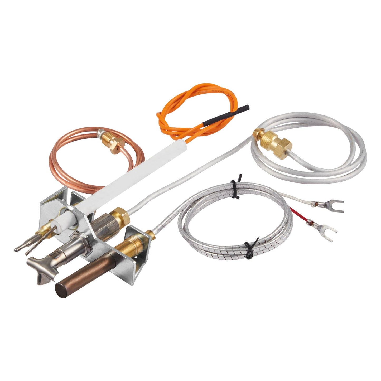 Gas Pilot Assembly, OE 4021-732, 25660 Fireplace Gas Pilot Assembly, Natural Gas Ignition Replacement with Pilot Tube, Thermocouple, Thermopile, Wires, Compatible with Heatilator Models - Image 9