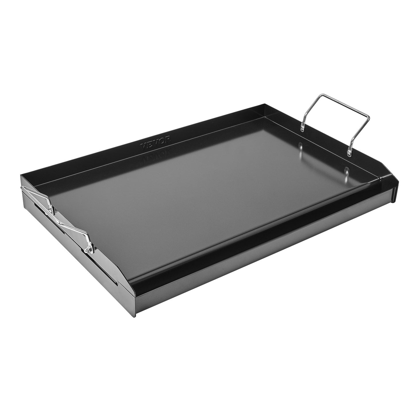 Carbon Steel Griddle, 24x16 inch Universal Flat Top Rectangular Plate, Gas Grill Griddle for BBQ Grill, Teppanyaki, Portable Family Cookware with Handle, for Camping Tailgating Party - Image 9