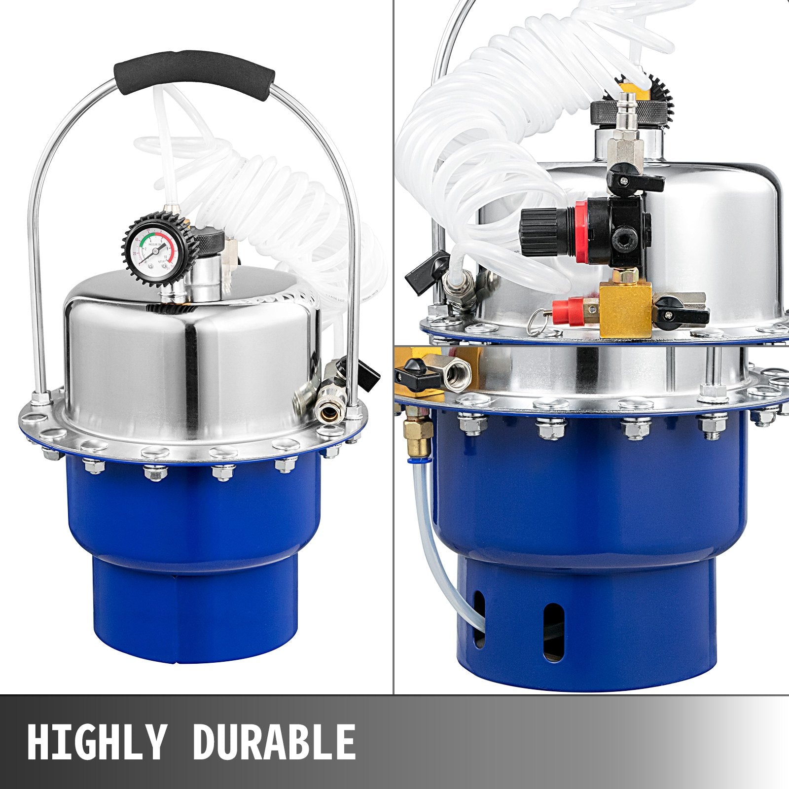Pneumatic Air Pressure Bleeder Brake Bleeder and Clutch Bleeder Valve System Kit - Image 6