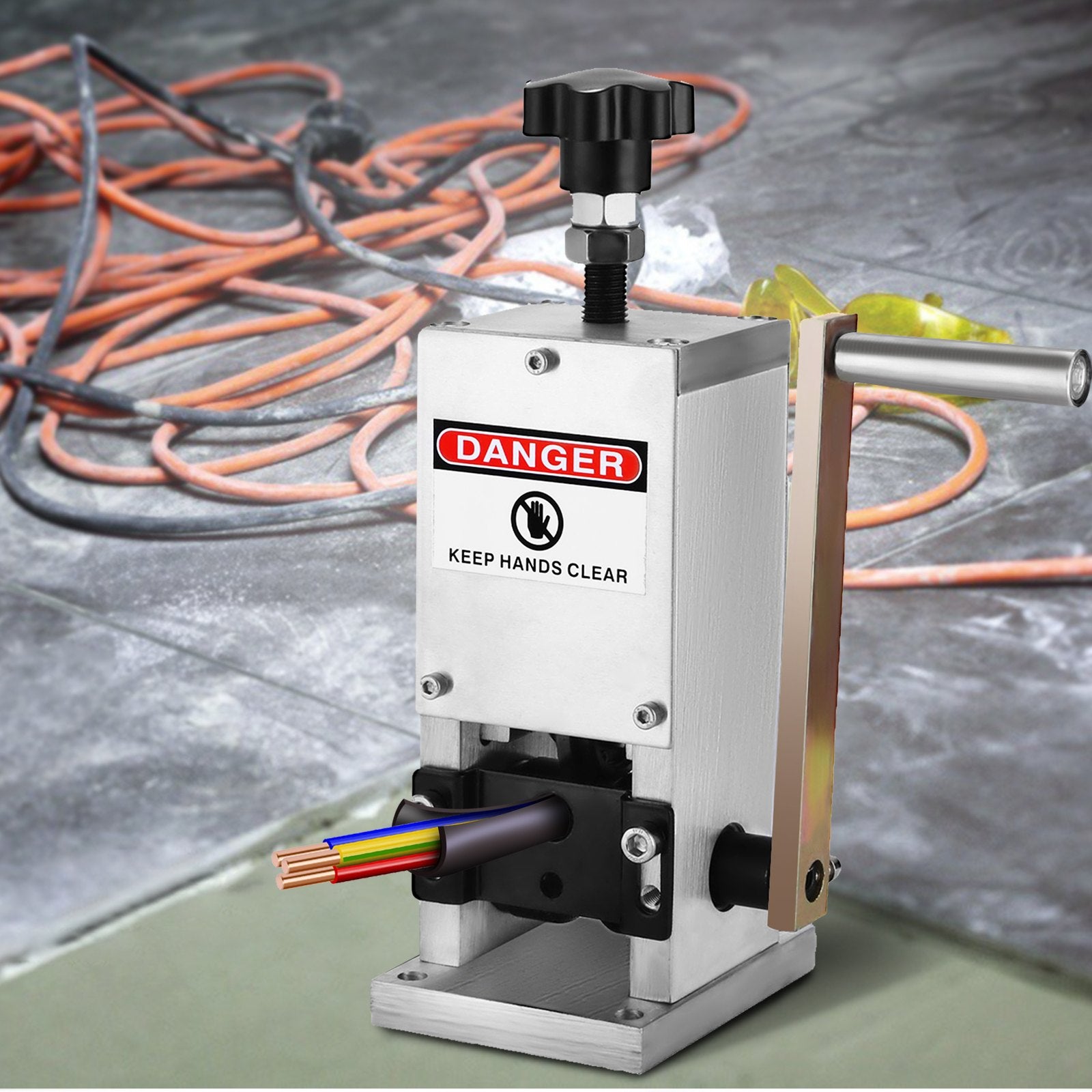 Wire Stripping Tool 0.06-0.98 Inch Cable Wire Stripping 1 Cutting Blade Wire for cutting and Stripping Scrap Copper Wire - Image 8