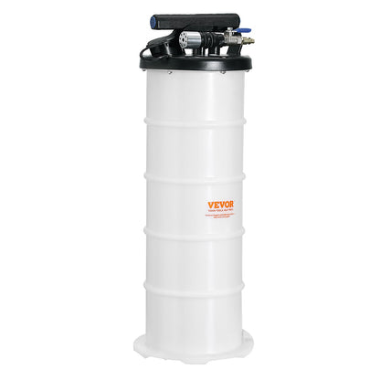 Fluid Extractor, 6.5 Liters Capacity, Pneumatic/Manual Oil Changer Vacuum Fluid Extractor with Dipstick and Liquid Suction Hose, Oil Extractor Change Pump for Automotive Fluids Vacuum Evacuation