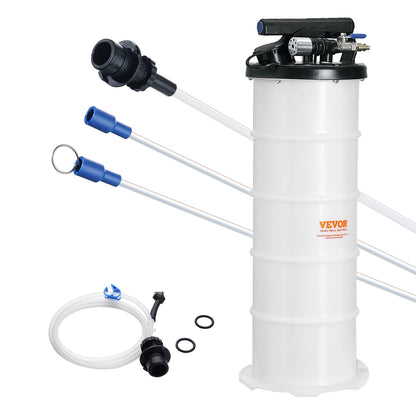 Fluid Extractor, 6.5 Liters Capacity, Pneumatic/Manual Oil Changer Vacuum Fluid Extractor with Dipstick and Liquid Suction Hose, Oil Extractor Change Pump for Automotive Fluids Vacuum Evacuation - Image 9