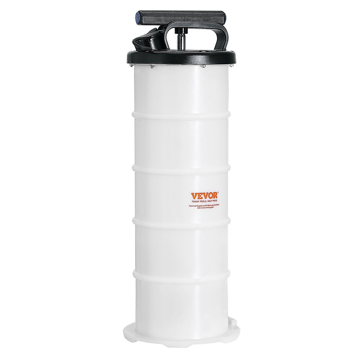 Fluid Extractor, 6.5 Liters Capacity, Manual Hand-Operated Oil Changer Vacuum Fluid Extractor with Dipstick and Suction Hose, Oil Extractor Change Pump for Automotive Fluids Vacuum Evacuation