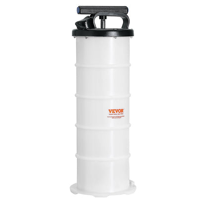 Fluid Extractor, 6.5 Liters Capacity, Manual Hand-Operated Oil Changer Vacuum Fluid Extractor with Dipstick and Suction Hose, Oil Extractor Change Pump for Automotive Fluids Vacuum Evacuation