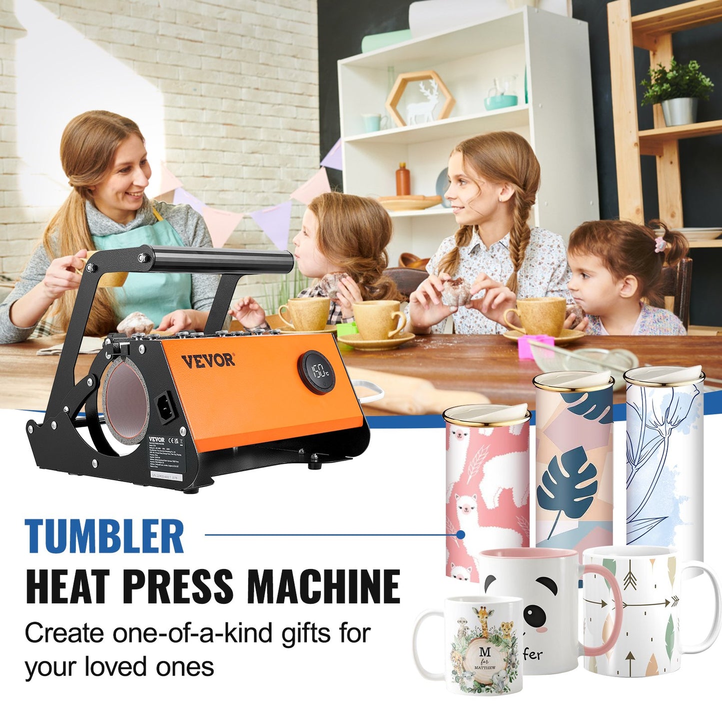 Mug Heat Press Tumbler Heat Press Machine Sublimation Printing 11-30oz Cup - Image 2