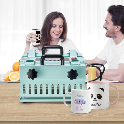 Tumbler Heat Press Machine 2 Station Heaters 11-30oz Mug Press Sublimation - Image 8