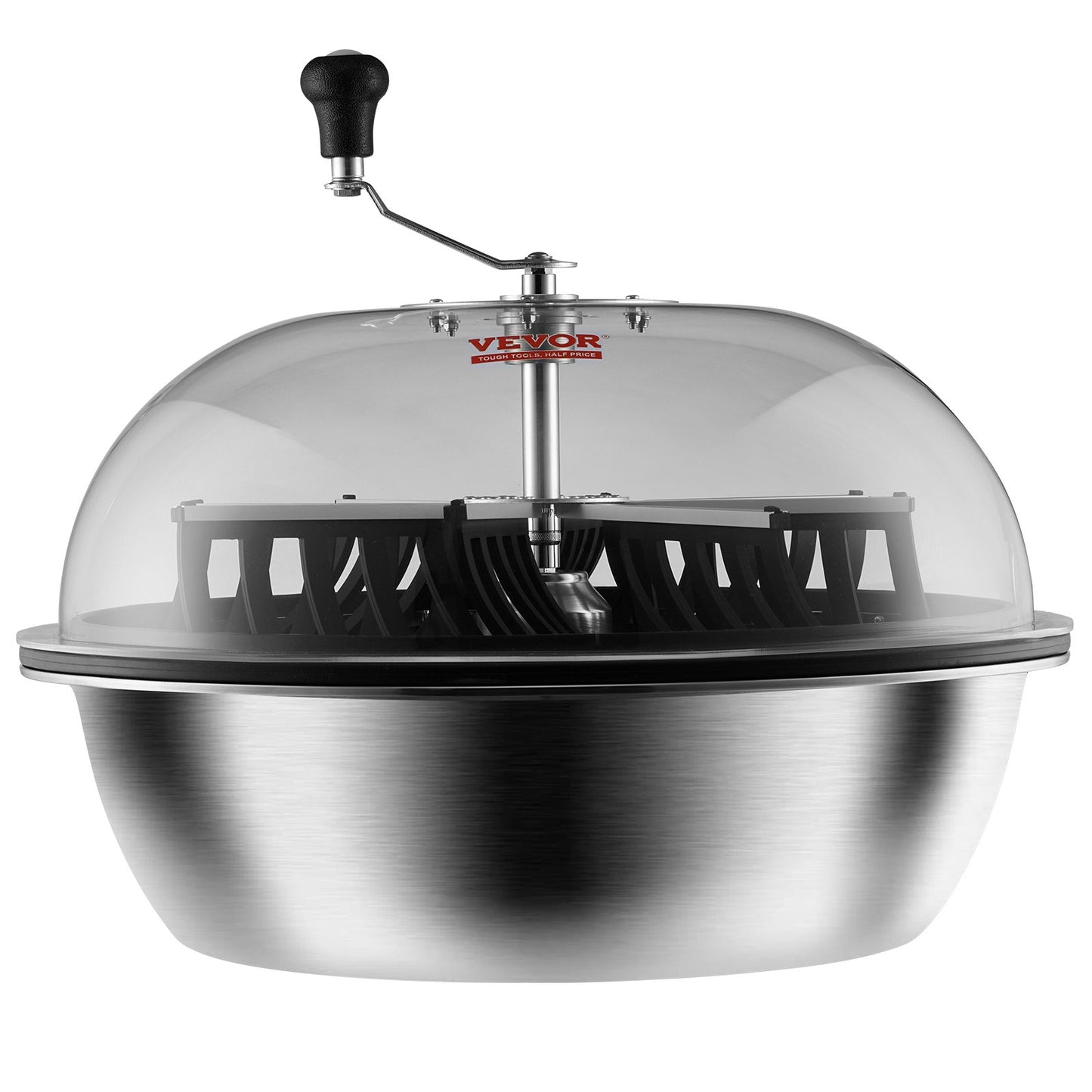 Leaf Bowl Trimmer, 24'' Trimmer Bowl, Manual Bud Trimmer with Stainless-Steel Blades for Twisted Spin Cut, Clear Visibility Dome and Hand Pruner Included, for Cutting Leaves, Buds, Flowers - Image 9