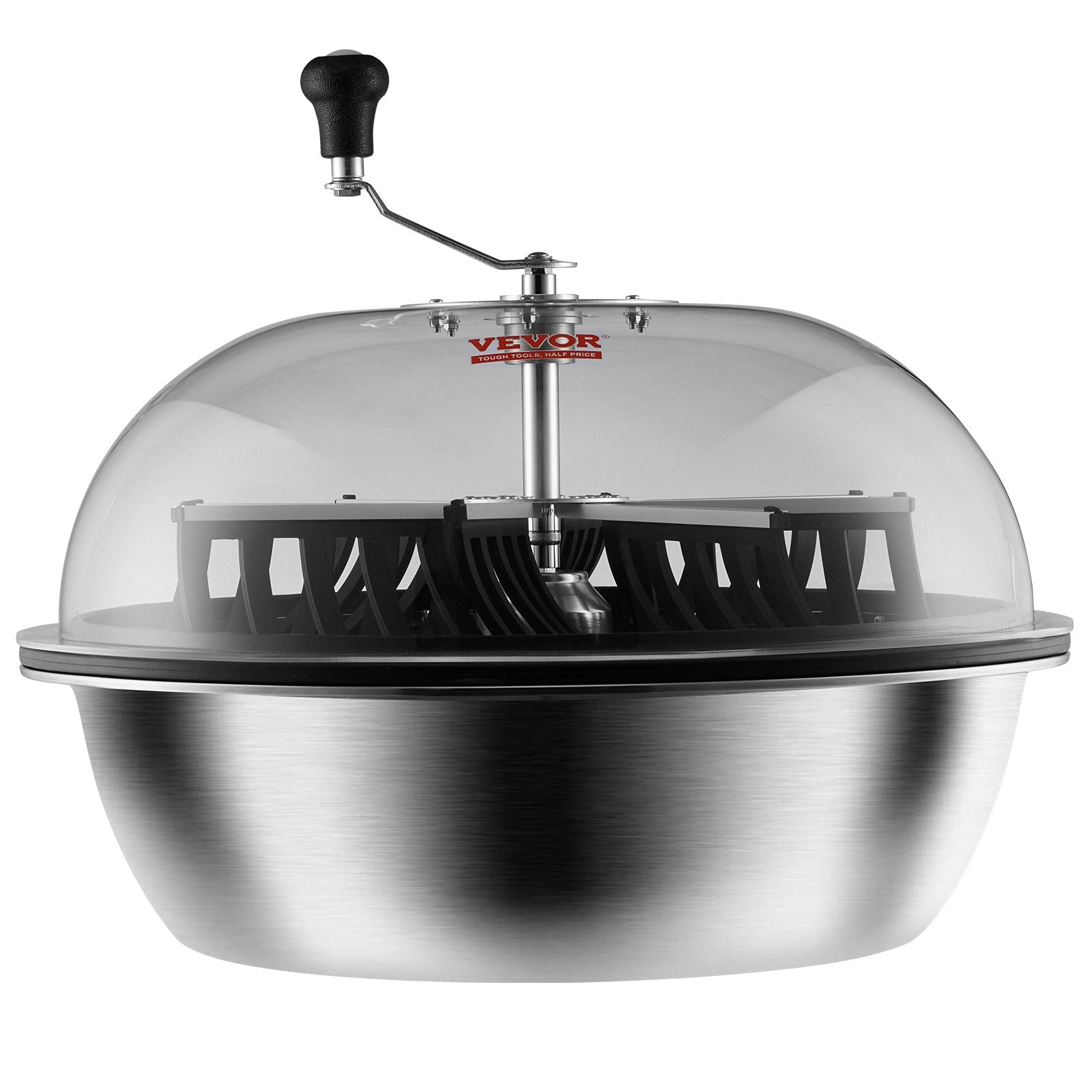 Leaf Bowl Trimmer, 24'' Trimmer Bowl, Manual Bud Trimmer with Stainless-Steel Blades for Twisted Spin Cut, Clear Visibility Dome and Hand Pruner Included, for Cutting Leaves, Buds, Flowers - Image 9