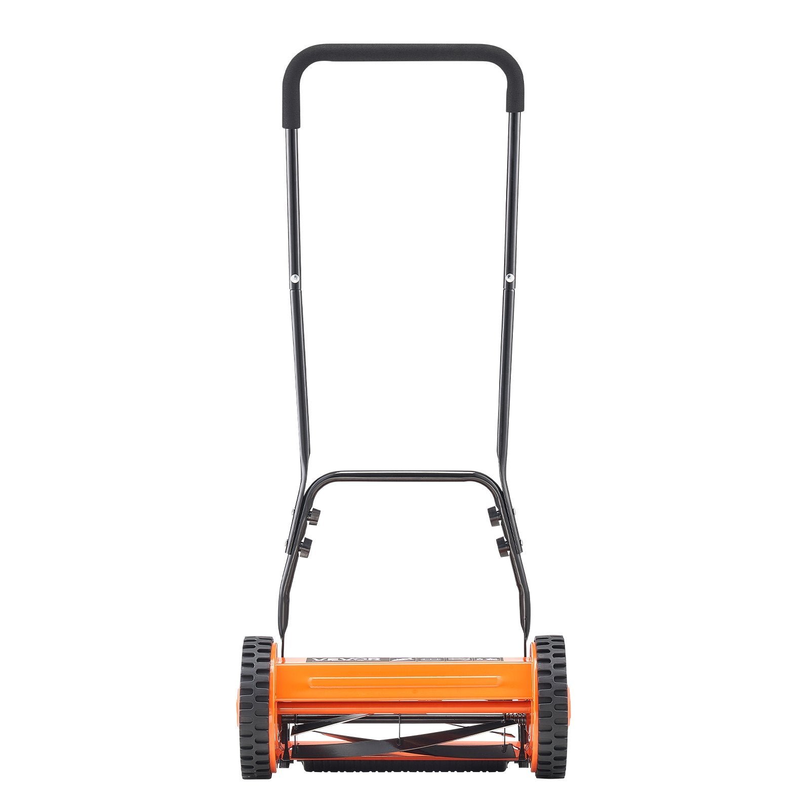 40cm Push Reel Lawn Mower 5-Blade Adjustable Height Grass Catcher 2-Wheel - Image 9