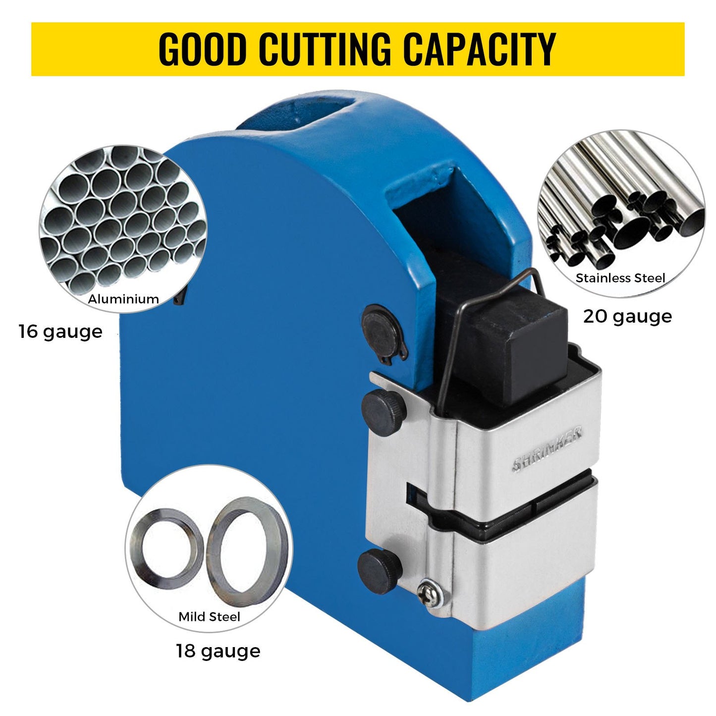 2-in-1 Shrinker & Stretcher Set 2 Steel Jaws Sheet Metal Bender Manual Machine - Image 3
