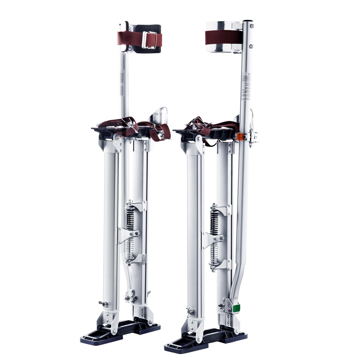 Drywall Stilts, 24''-40'' Adjustable Aluminum Tool Stilts with Protective Knee Pads, Durable and Non-Slip Work Stilts for Sheetrock Painting, Walking, Taping, Silver - Image 9