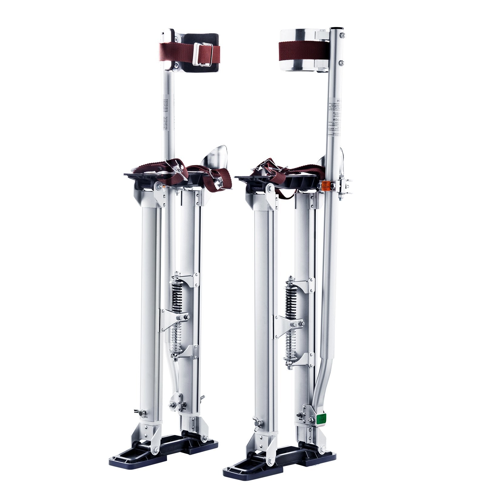 Drywall Stilts, 24''-40'' Adjustable Aluminum Tool Stilts with Protective Knee Pads, Durable and Non-Slip Work Stilts for Sheetrock Painting, Walking, Taping, Silver - Image 9