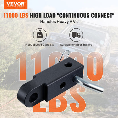 50mm Trailer Shackle Hitch Receiver Heavy Duty Tow Recovery for Truck Jeep - Image 2