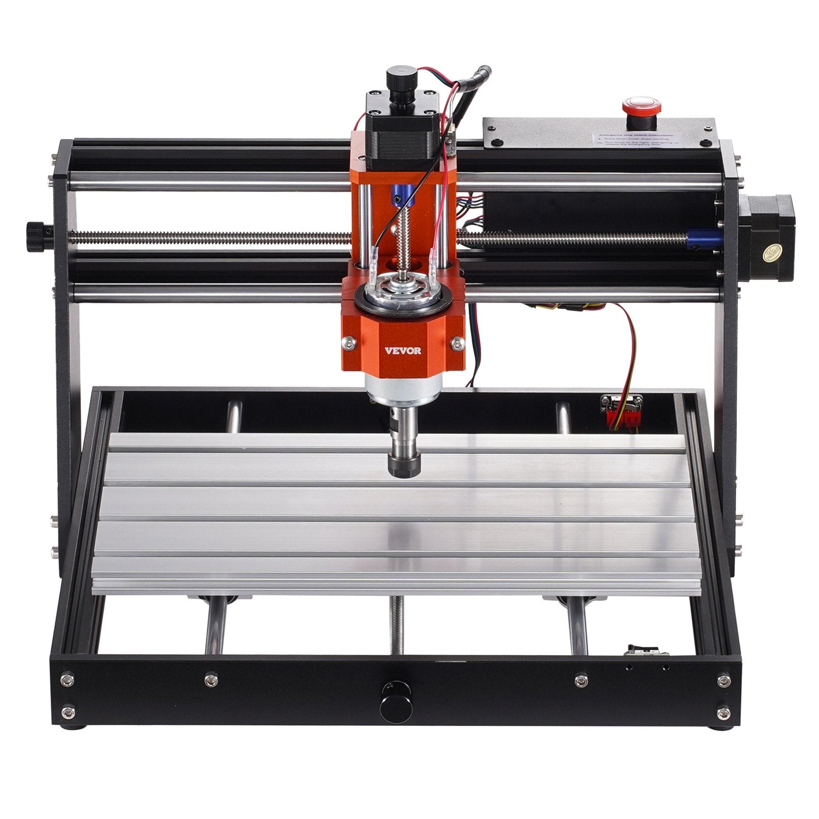 CNC Router Machine, 120W, 3 Axis GRBL Control Wood Engraving Carving Milling Machine Kit, 11.81 x 7.87 x 2.83 in / 300 x 200 x 72 mm Working Area 1200 RPM for Wood Acrylic MDF PVC Plastic Foam - Image 9