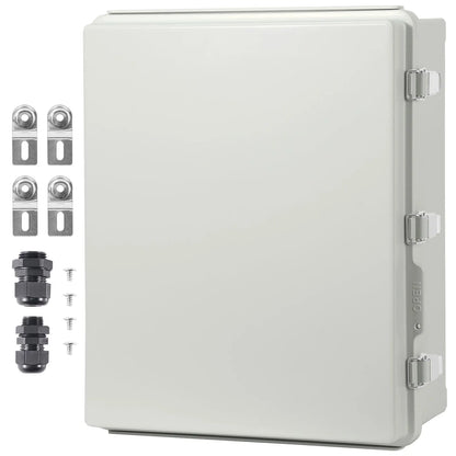 Outdoor Electrical Junction Box, 350 x 250 x 150 mm, ABS Plastic Electrical Enclosure Box with Hinged Cover Stainless Steel Latch, IP67 Dustproof Waterproof for Outdoor Electrical Projects - Image 9