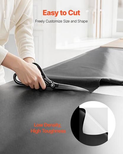 6Mil Plastic Sheeting Roll 10 x 100 FT Heavy Duty Film Black & White - Image 6