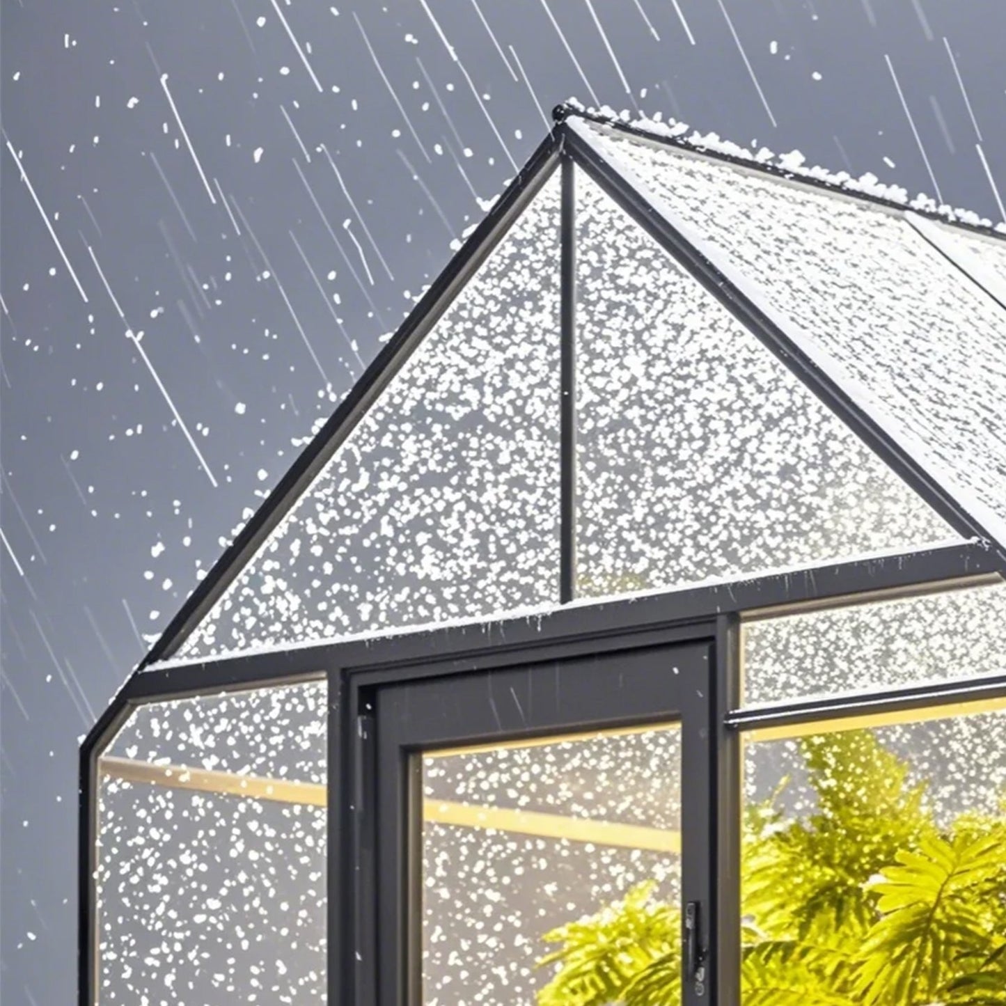 15 Pack Polycarbonate Greenhouse Panels, 2' X 4' X 0.24'' Roof Panels Sheets, Waterproof UV Protected Corrugated Plastic Roofing, Impact Resistance Clear Roofing Sheets for Greenhouse/Garden - Image 8