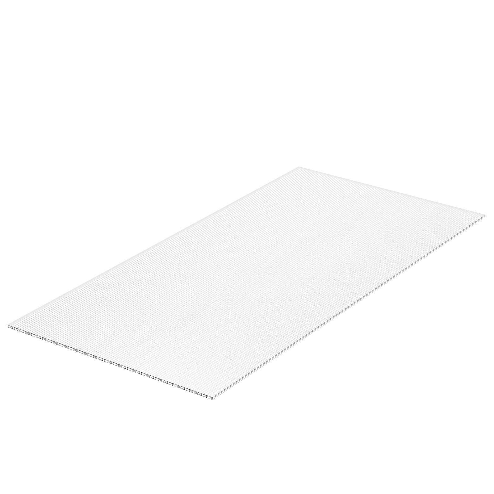 5 Pack Polycarbonate Greenhouse Panels 2' X 4' X 0.32'' Roof Sheets - Image 9