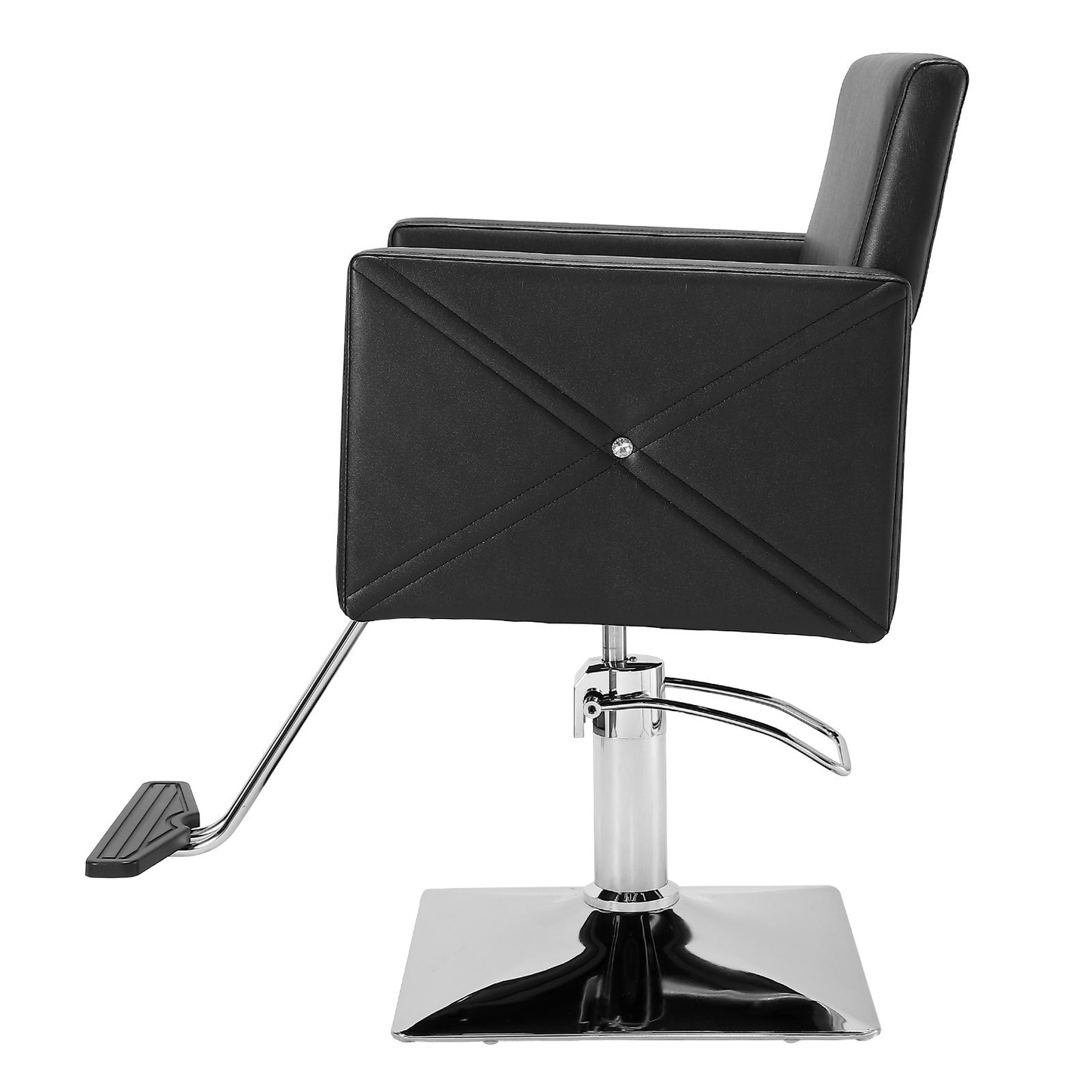 Salon Chair, Barber Chair for Hair Stylist, Styling Chair with Heavy Duty Hydraulic Pump, Swivel Hair Salon Chair with Footrest for Beauty Spa Shampoo, Max Load Weight 330 lbs, Black - Image 9