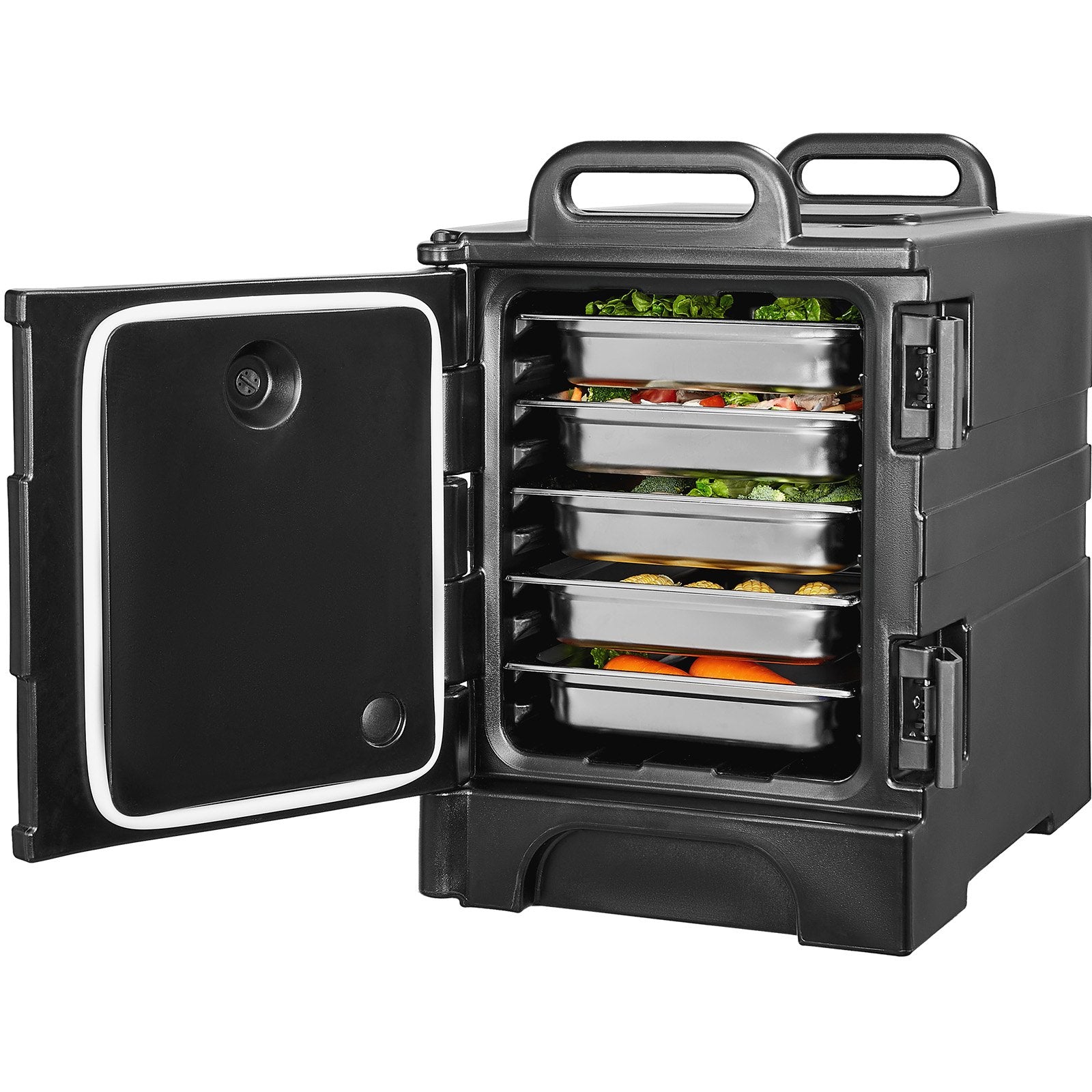 Insulated Food Pan Carrier Stackable Catering Dishbox 81QT Chafing Dish