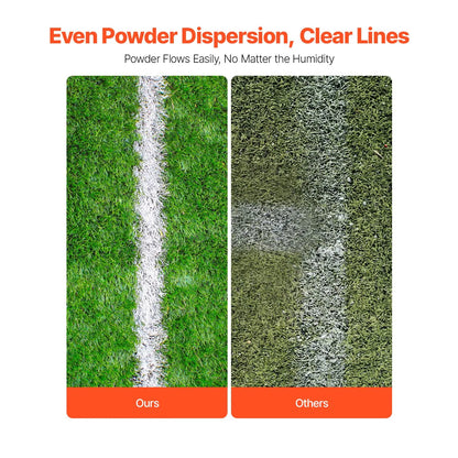 Dry Line Marker 2-Wheel 50 or 100 mm Lines Heavy Duty Steel Chalker 11.3kg - Image 6