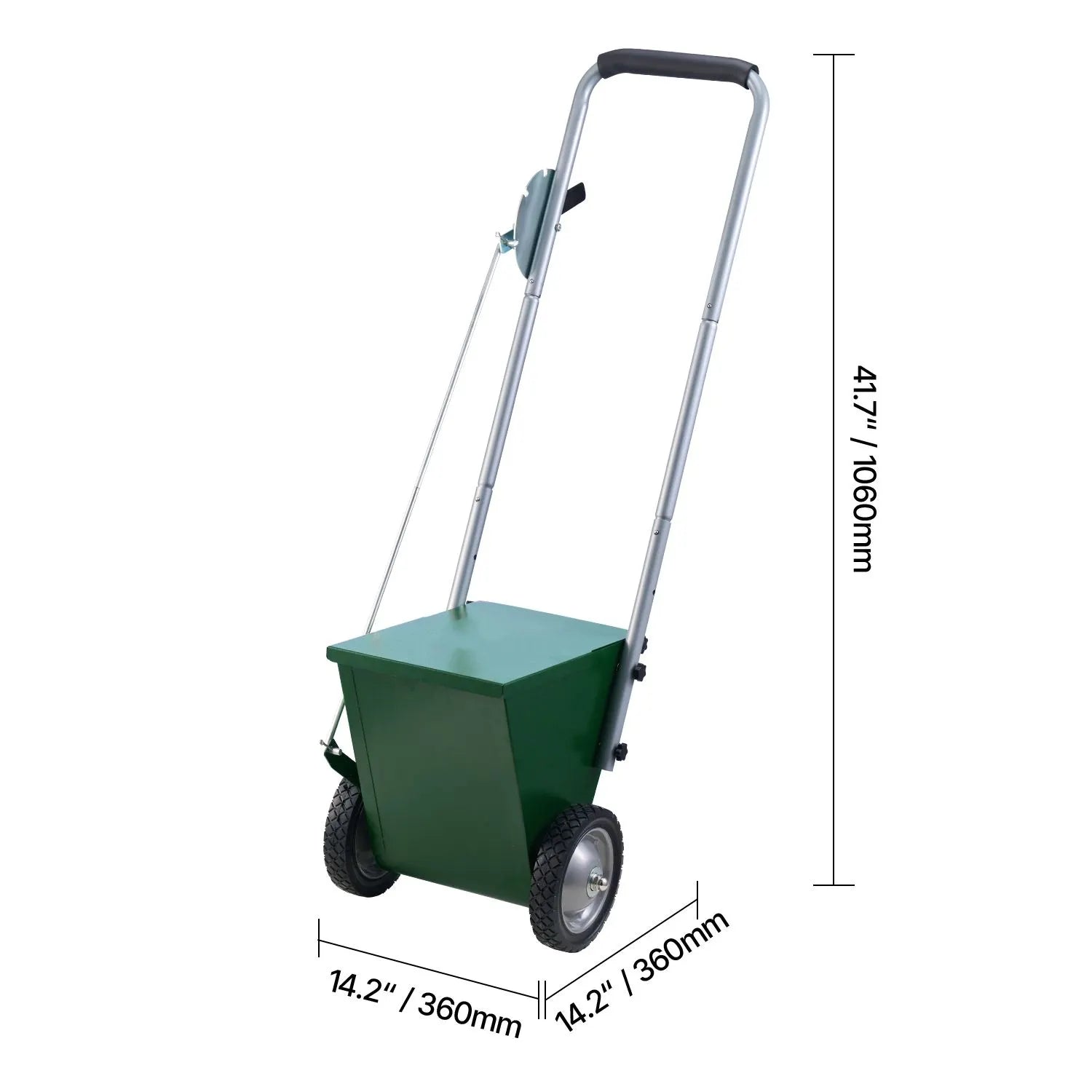 Dry Line Marker 2-Wheel 50 or 100 mm Lines Heavy Duty Steel Chalker 11.3kg - Image 8