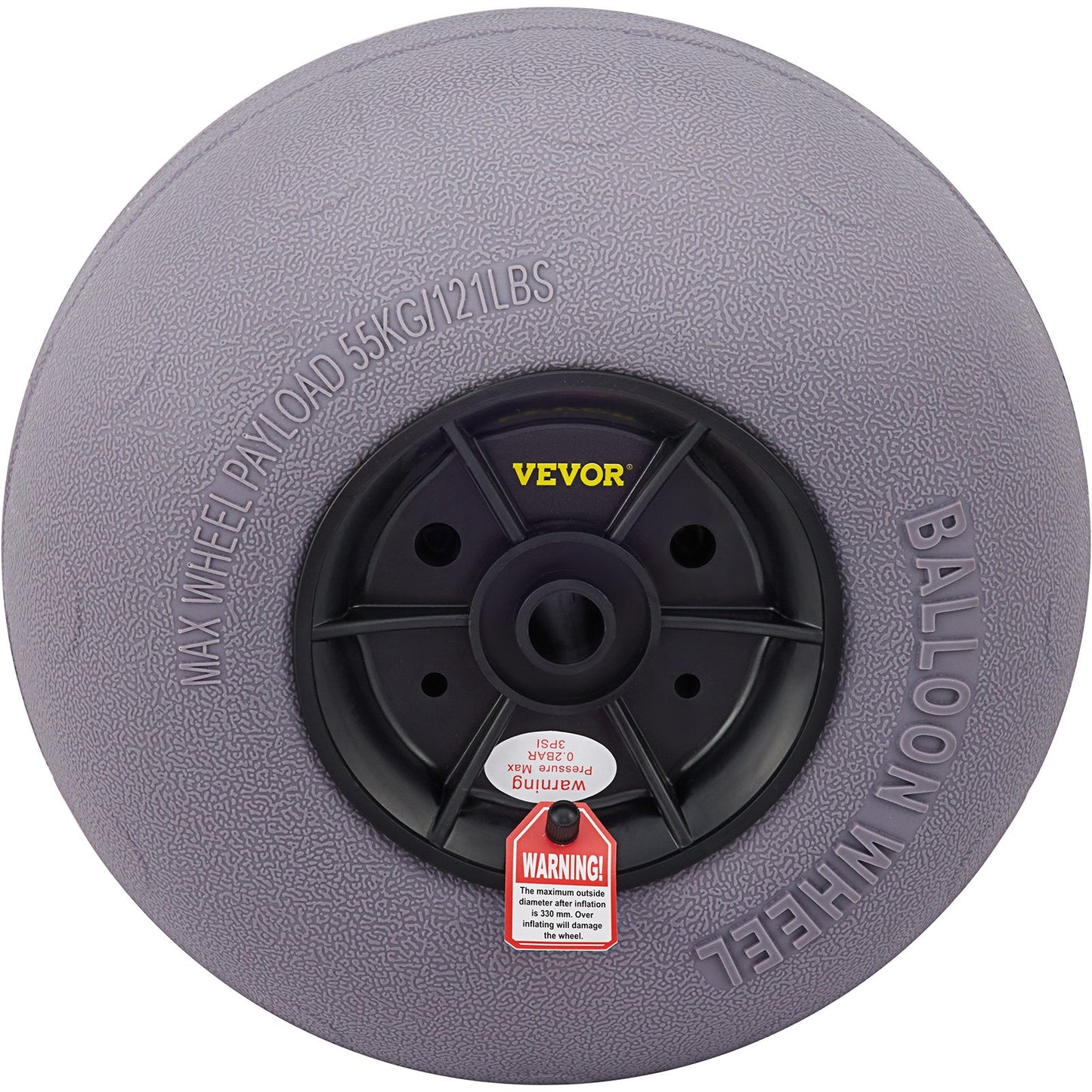 Balloon Beach Wheels Replacement Beach Tires 13" TPU 121 LBS Load Capacity - Image 9