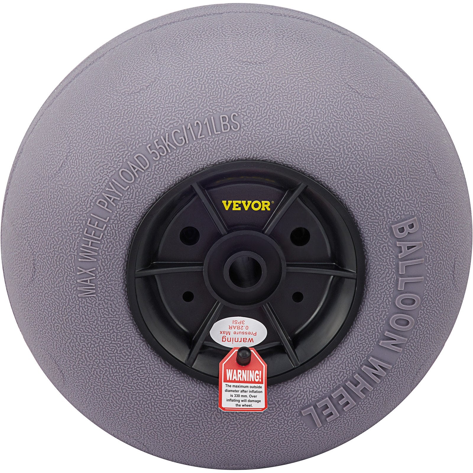 Balloon Beach Wheels Replacement Beach Tires 13" TPU 121 LBS Load Capacity - Image 9