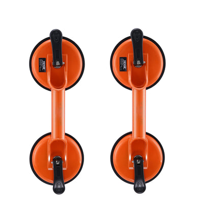Glass Suction Cup, 119 mm 2 Pack 150 kg Load Capacity, Vacuum Suction Cup with Aluminum Handle, Heavy Duty Industrial Suction Cup Lifter Tool for Glass, Granite, Tile, Metal, Wood Panel Lifting - Image 9