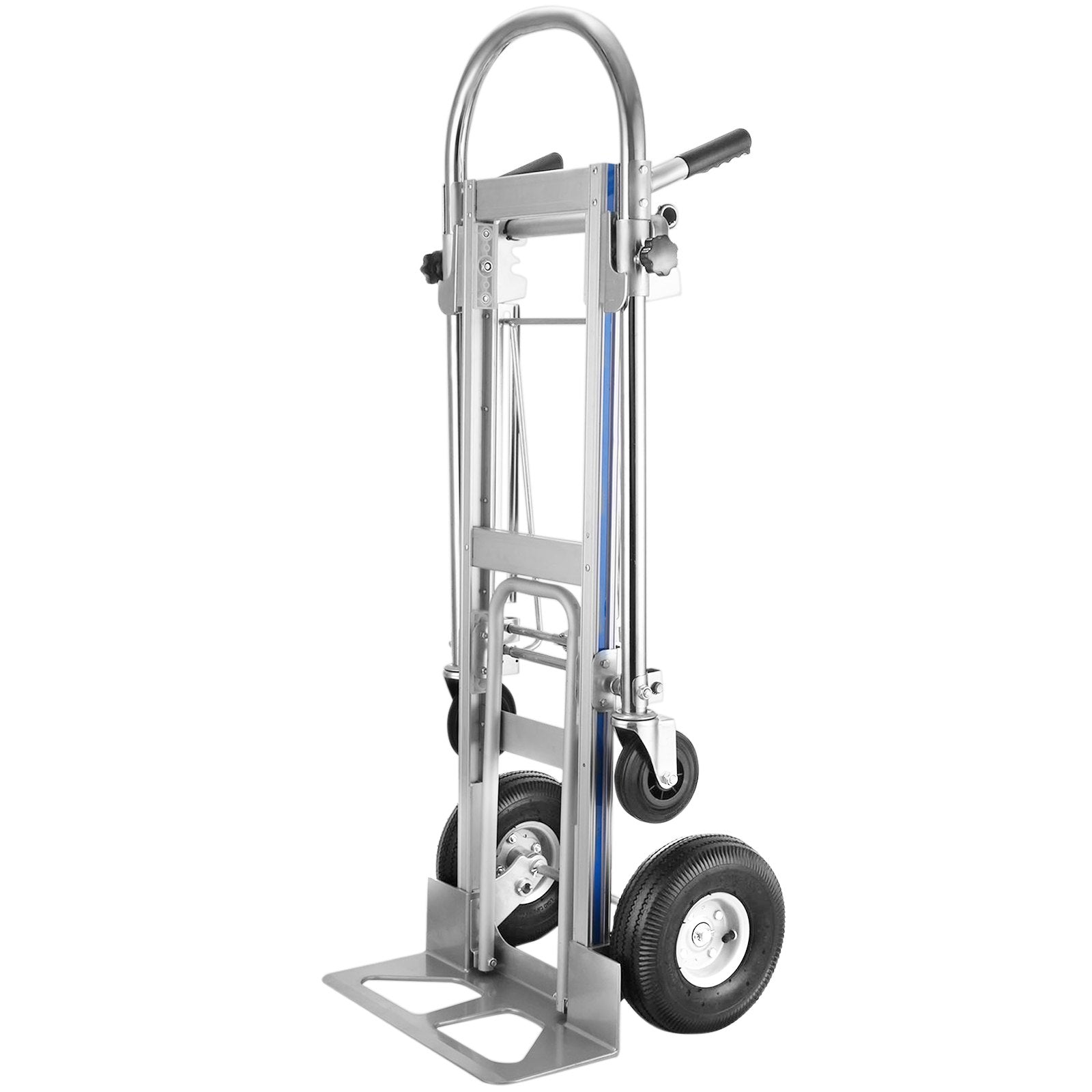 Aluminum Hand Truck 3 in 1 Folding Hand Truck Convertible Hand Truck and Dolly - Image 9