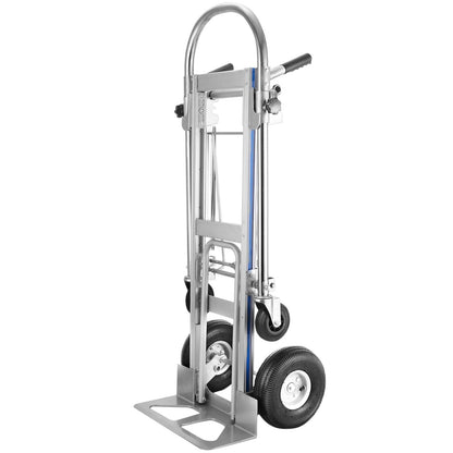 Aluminum Hand Truck 3 in 1 Folding Hand Truck Convertible Hand Truck and Dolly - Image 9