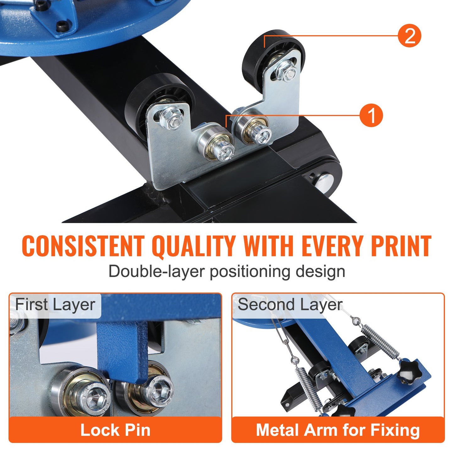 4 Color 1 Station Silk Screening Screenprint Press Screen Printing Machine - Image 3