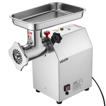 Commercial Electric Meat Grinder 9.2 Lbs/Min Sausage Stuffer Maker Kitchen