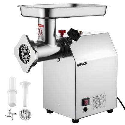 Commercial Electric Meat Grinder 9.2 Lbs/Min Sausage Stuffer Maker Kitchen - Image 9