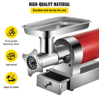 Electric Meat Grinder Machine Electric Meat Mincer 661 Lbs/Hour 1100W - Image 3