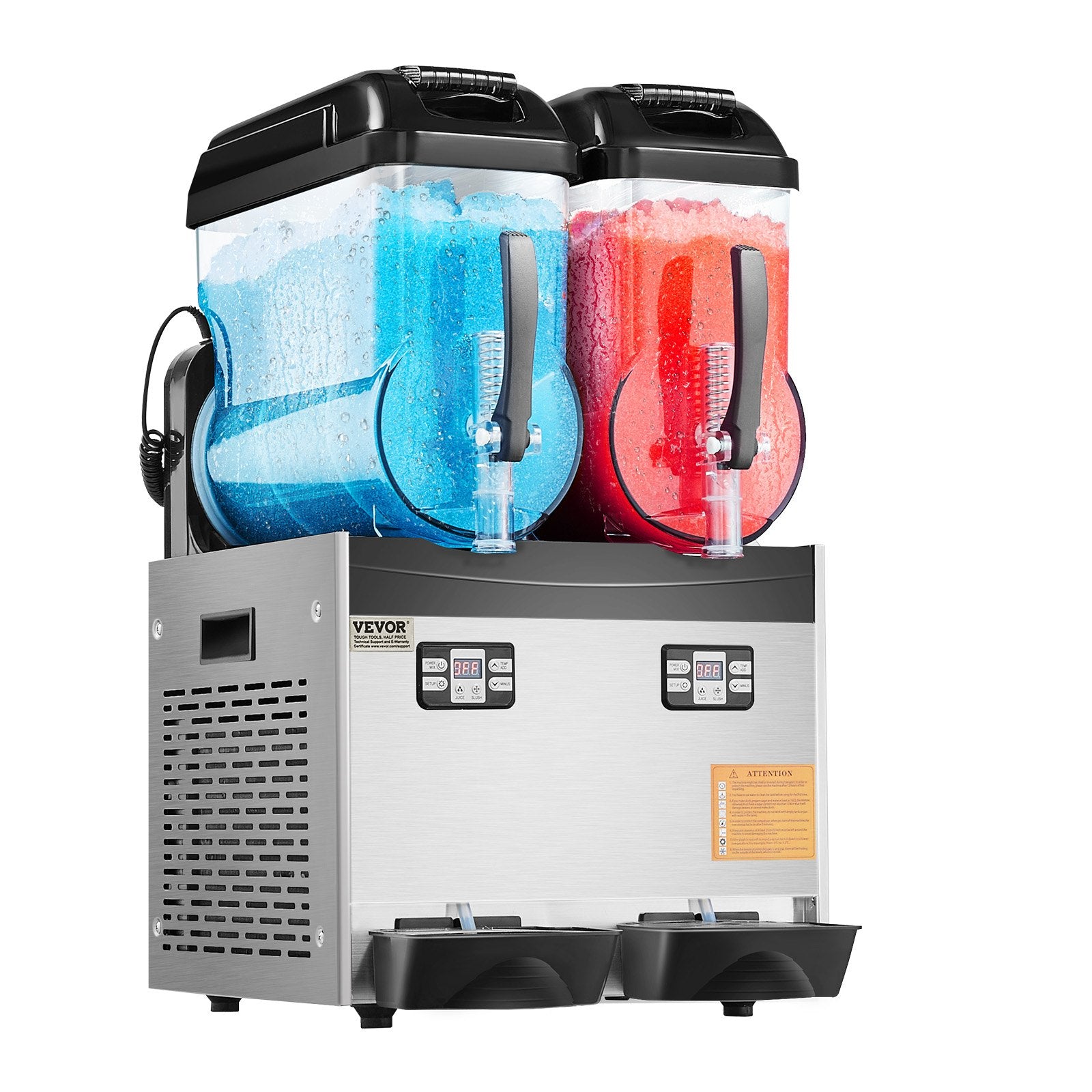 12Lx2 Tank Commercial Slushy Machine Margarita Smoothie Frozen Drink Maker - Image 9
