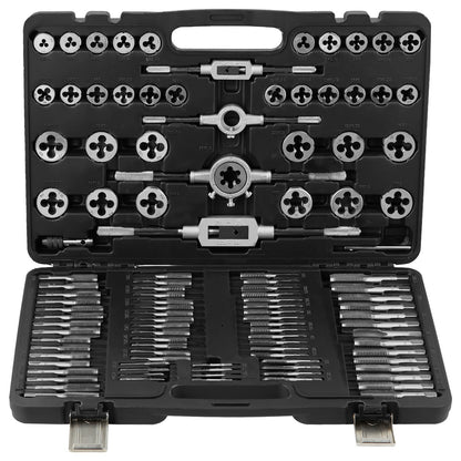 Tap and Die Set 110Pcs Metric Size M2 to M18 Bearing Steel Threading Tool - Image 9