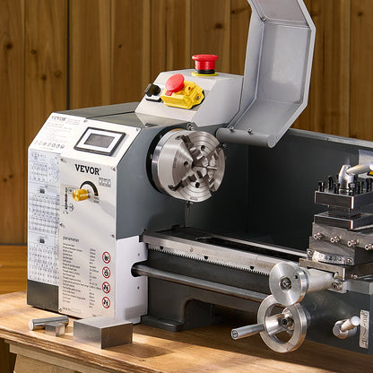 4-Jaw Lathe Chuck, 10 in (250 mm), Lathe Chuck, 0.6-9.84 in (15-250 mm) Clamping Range with T-key Fixing Screws Reversible Jaws, HT300 Cast Iron Material, Internal External for Wood Metal Lathe - Image 8