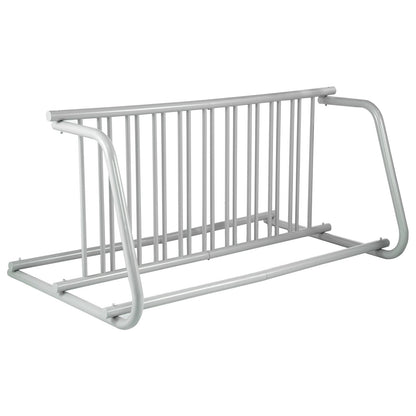 10 Holders Floor Bike Rack, 59" Length All-Steel Grid Bike Rack, 10-Bike Capacity Dual-Side Storage Stand for Garages Streets Yards Bike Events - Image 9
